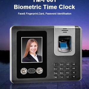 Horloge de pointage biométrique Cloud Clock avec reconnaissance faciale et empreintes digitales pour la gestion du temps de présence des employés - Product Image 3