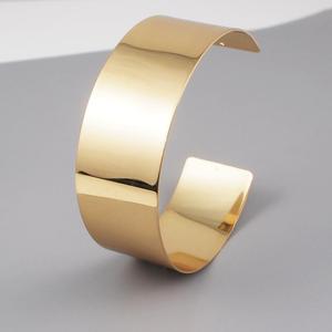 Collar Gargantilla Punk Grueso Chapado en Oro HANSIDON, Joyería India, Collares Simples de Metal, Accesorios de Moda - Product Image 6