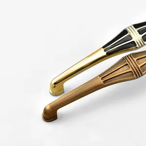 JAYA Europe stile retrò tirare maniglie delle porte oro rosa occhio oro in lega di alluminio maniglia pomello della porta - Product Image 2
