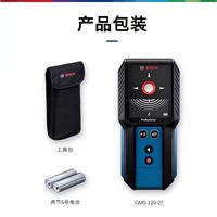 Detector de Pared Profesional BOSCH GMS 120-27 para Detección de Cables Eléctricos, Metales y Vigas de Madera