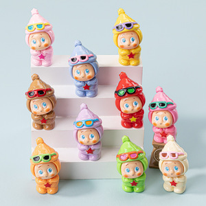 Gafas de Sol de Resina para Niños, Adornos Pequeños para Coche y Escritorio, Artículos Decorativos DIY para Pequeños, Bolsas Sorpresa - Product Image 1