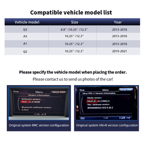 Autoradio Android 14 da 10.25 pollici con Snapdragon 665 8 CORE, Carplay Auto per <span class=keywords><strong>Audi</strong></span> Q3 A1 A3 <span class=keywords><strong>Q2</strong></span> 2013 2015 2016 2017 2018, GPS, 4G, BT - Product Image 3
