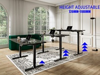 Offre Spéciale : Cadre de Bureau Ergonomique à Hauteur Réglable Électriquement – Design Moderne pour Poste de Travail Assis-Debout