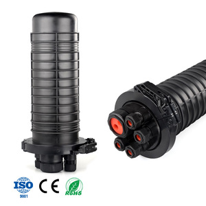 Cúpula Vertical de 96 núcleos Tipo IP68 Equipo de <span class=keywords><strong>fibra</strong></span> óptica FTTH para exteriores <span class=keywords><strong>Empalme</strong></span> óptico Sello mecánico Caja de cierre de junta - Product Image 6