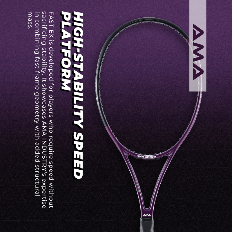Professional Grade Carbon Tennis Racket Practice