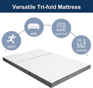2024 New Trend 4inch <strong>Best</strong> Quality Cooling Gel <strong>Memory</strong> Mattress Tatami Futon Polyurethane Foam Mattress Folding Mattress - Product Image 4