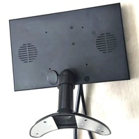 Monitor Komputer Industri 9 Inci Cangkang Logam TV Monitor LCD VGA AV RCA Antarmuka Video untuk Peralatan Industri Monitor