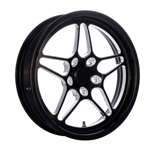 Jantes Beadlock Forgées en Billette 15x8 15x10 Drag Pack Noir Brillant Fraisé 4x100 4x108 pour Civic EG <span class=keywords><strong>EK</strong></span> Integra CRX – Jantes de Course Drag - Product Image 4