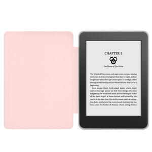 Housse de lecteur d'<span class=keywords><strong>ebook</strong></span> en cuir PU imprimée sur mesure étui folio pour Kindle 6 pouces 11e veille automatique réveil souple coque arrière transparente en TPU - Product Image 5