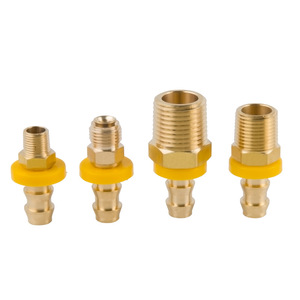 Xiangjia Machinery Male <b>Adapter</b> Nptf Threaded Brass Push On For Automation Connectors - Product Image 4