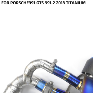 Sistema de Escape Catback Valvetronic de Titanio para Auto de Carreras de Alto Rendimiento, para 991 GTS 991.2 2018 - Product Image 3