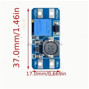 Nuevo Módulo de Potencia Ajustable DC-DC MT3608 2A con Entrada de Voltaje Amplio de 2/24V a 5/9/12/28V - Product Image 3