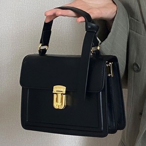 Bolso Bandolera Versátil para Mujer, Estilo Moderno, Retro, Pequeño, Cuadrado, con Cierre de Cremallera, Material PU - Product Image 3