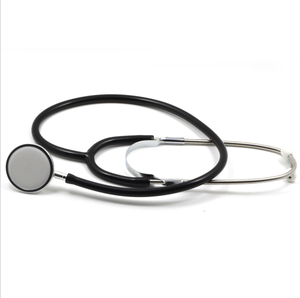 Stetoscopio <span class=keywords><strong>a</strong></span> Doppia Testa in Alluminio Personalizzabile con Punte Auricolari Regolabili e Certificazione CE ISO - Product Image 1
