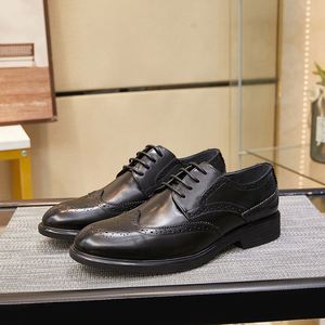2025 Top Luxury Designer Spring <b>Men</b> Genuine Leather Formal <b>Dress</b> Shoes Autumn Business Wedding Office Shoes - Product Image 4