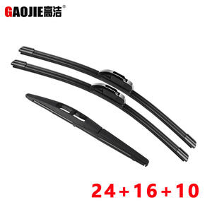 Balais d'essuie-glace sans cadre Gaojie pour Suzuki Vitara Mk4 2015-2020, pare-brise avant, caoutchouc synthétique, angle de raclage 180° - Product Image 2