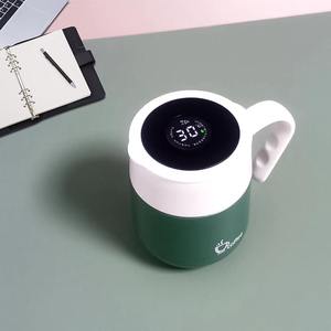 New smart temperature displaying insulated cup 304 stainless steel <b>large</b> capacity business office cup personalized <b>gift</b> cup - Product Image 2
