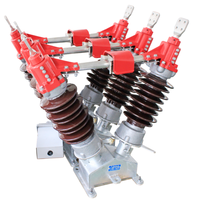 Sectionneur haute tension extérieur de type V série GW5, interrupteur d'isolement rotatif à double colonne pour sous-station extérieure