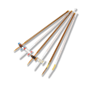 Ensemble de burettes en verre borosilicaté de bonne qualité de différentes tailles 10ml 25ml 50ml 100ml - Product Image 2