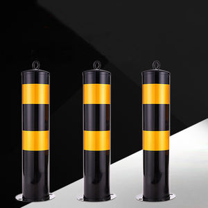 550 мм сверхмощный желтый столбик для стальной трубы дорожного движения - Product Image 3