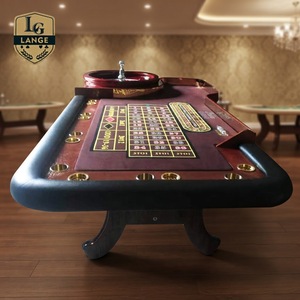 Рулеточный стол Lange Deluxe 32 дюйма: современный профессиональный стол для рулетки с ножками из массива дерева - Product Image 6