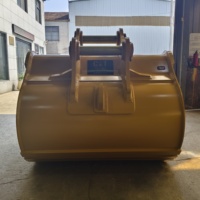 Bucket Penggali Tugas Berat RSBM 1828.8mm dengan Gigi dan Pemotong Samping untuk CAT 352 50 Ton