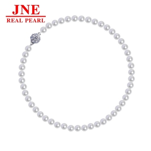 Regalo per la Festa della Mamma, Collana di Perle all'Ingrosso, Collana di 7 Perle Naturali d'Acqua Dolce per la Madre - Product Image 5