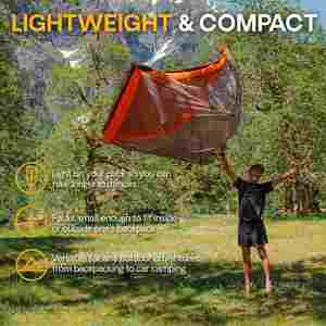 Lightweight Ultralight Backpacking <b>Tent</b> <b>Waterproof</b> 3000mm Fibre Glass Pole Double Layer Four-Season Quick Automatic Opening 1 - Product Image 2