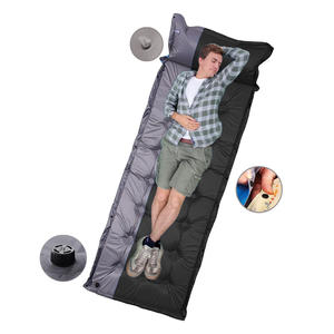 Matelas de <span class=keywords><strong>camping</strong></span> auto-gonflant avec oreiller intégré, valeur R-4.0, épais et imperméable, pour la randonnée en plein air - Product Image 2