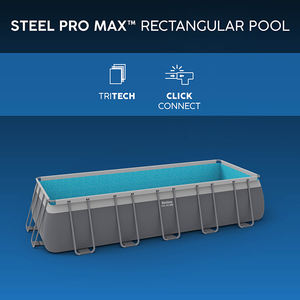 <span class=keywords><strong>Piscina</strong></span> Bestway 5612B Rectangular Grande con Marco de Acero Metálico, <span class=keywords><strong>Piscina</strong></span> Familiar de PVC, <span class=keywords><strong>Piscina</strong></span> Portátil Elevada para Jardín y Exteriores - Product Image 2