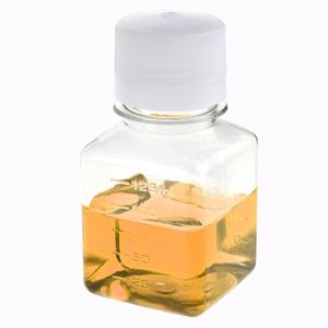 정사각형 투명 PET 플라스틱 미디어 병 50ml-1000ml 크기 세포 배양 혈청 시약 플라스크 실험실 병 - Product Image 6