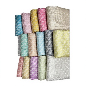 Élégants saris, robes et tenues de mariée en tissu brocart jacquard de soie de Banaras, tissés à la main, artisanat ethnique, doux et luxueux, pour filles - Product Image 1