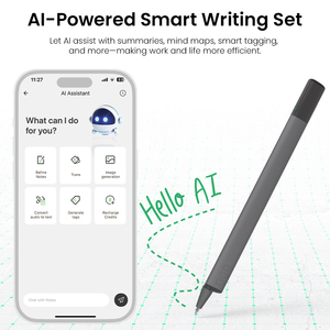 <span class=keywords><strong>Bloc</strong></span>-notes électronique numérique effaçable A5 en PU avec stockage cloud, stylo intelligent et application, MOQ <span class=keywords><strong>1</strong></span> - Product Image 6