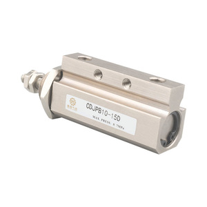 กระบอกลมแบบเข็ม Cdjp10 15d ชนิด SMC ระยะชัก 15 มม. แรงดันสูงสุด 0.7Mpa สำหรับงานอุตสาหกรรมอัตโนมัติ - Product Image 1