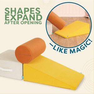 Rampe de glisse en mousse souple pour enfants, jeu d'intérieur, 4-6 ans, jouet pour ramper et grimper, matériau en éponge, design sécurisé - Product Image 1