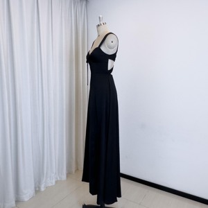 TEENYEE <span class=keywords><strong>Robe</strong></span> <span class=keywords><strong>de</strong></span> mariée coupe slim la plus populaire chérie boule noire Robes <span class=keywords><strong>de</strong></span> <span class=keywords><strong>demoiselle</strong></span> <span class=keywords><strong>d</strong></span>'<span class=keywords><strong>honneur</strong></span> <span class=keywords><strong>Robe</strong></span> longue élégante <span class=keywords><strong>pour</strong></span> la fête - Product Image 4