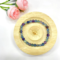 Bracelet élastique en pierres naturelles Jingfa Crystal, vente en gros, mode, pierres précieuses, perles rondes de 6 mm, pour hommes et femmes