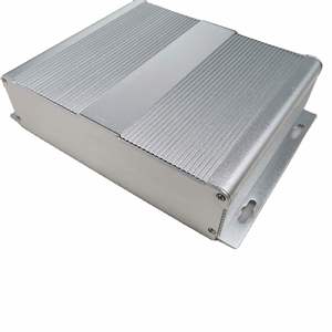 Aluminum Alloy 6063 Extrusion <b>Enclosure</b> Housing IP54 Junction Box with Anodized Surface Custom Display Case - Product Image 2