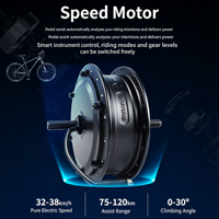 Moteur avant Bafang à huit directions 48V 500W pour vélo de montagne, accessoires de modification de roue avant, booster de voiture électrique