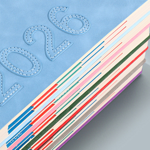 Bán buôn 2026 biểu tượng tùy chỉnh A5 hàng ngày hàng tuần hàng tháng Tạp Chí tùy chỉnh hàng ngày kế hoạch - Product Image 4