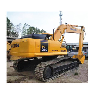 Excavadora Usada de Alta Calidad 2024, Excavadora de Cadenas Komatsu PC240 PC240lc Usada con Pocas Horas de Uso y Peso Reducido - Product Image 1