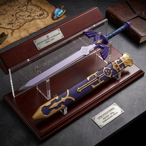 Espada de Juguete de Espuma de Poliuretano (31.5 pulgadas) con Hoja Plateada, Segura, Suave, Ligera, Duradera, Accesorio de Cosplay, Arma de Fantasía para Escenario, Personalizada - Product Image 2