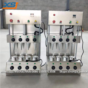 Máy Chế Tạo Khuôn Làm Bánh Quế Làm Kem Bánh Quế Ăn Được Bằng Thép Không Gỉ Hình Ô Tự Động - Product Image 5