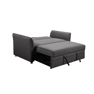 동관 톈항 가구 공장 2 인용 소파 베드 거실 패브릭 소파 베드 용 고품질 loveseat 슬리퍼 소파