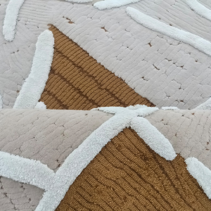 <span class=keywords><strong>Tapis</strong></span> moderne en laine importée et soie de bambou, style minimaliste Wabi-sabi, tufté à la main, pour bureau, cuisine, <span class=keywords><strong>appartement</strong></span> - Product Image 3