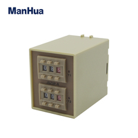 Manhua JSZ3P-R 84*41*56mm AC220V 3A Cycle Relais Temporisé Monophasé Relais Temporisé