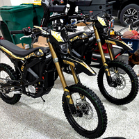 Gonped Surron Ultra 2026 en stock 74V 24.5kW 60Ah Moto électrique tout-terrain 3C pour adultes Haute performance Capable de atteindre des vitesses élevées
