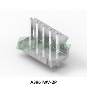 CJT A3961 系列 1-4 针线板连接器 3.96mm 间距 -40~105 镀锡塑料/黄铜/磷青铜 RoHS 认证汽车级 - Product Image 4