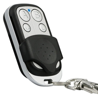 Télécommande universelle de clonage 433 MHz moderne avec fonction d'apprentissage et de code fixe, batterie intégrée pour portail et porte de garage