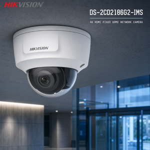 Caméra réseau dôme fixe HIK DS-<span class=keywords><strong>2CD2186G2</strong></span>-IMS DS-2CD2126G2-IMS 2MP 8MP 4K HDMI IK10 - Product Image 1